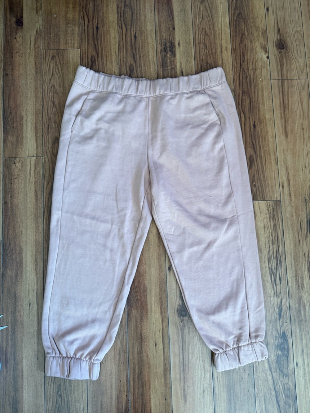 a new day Light Pink Elastic Waist Joggers for Kids